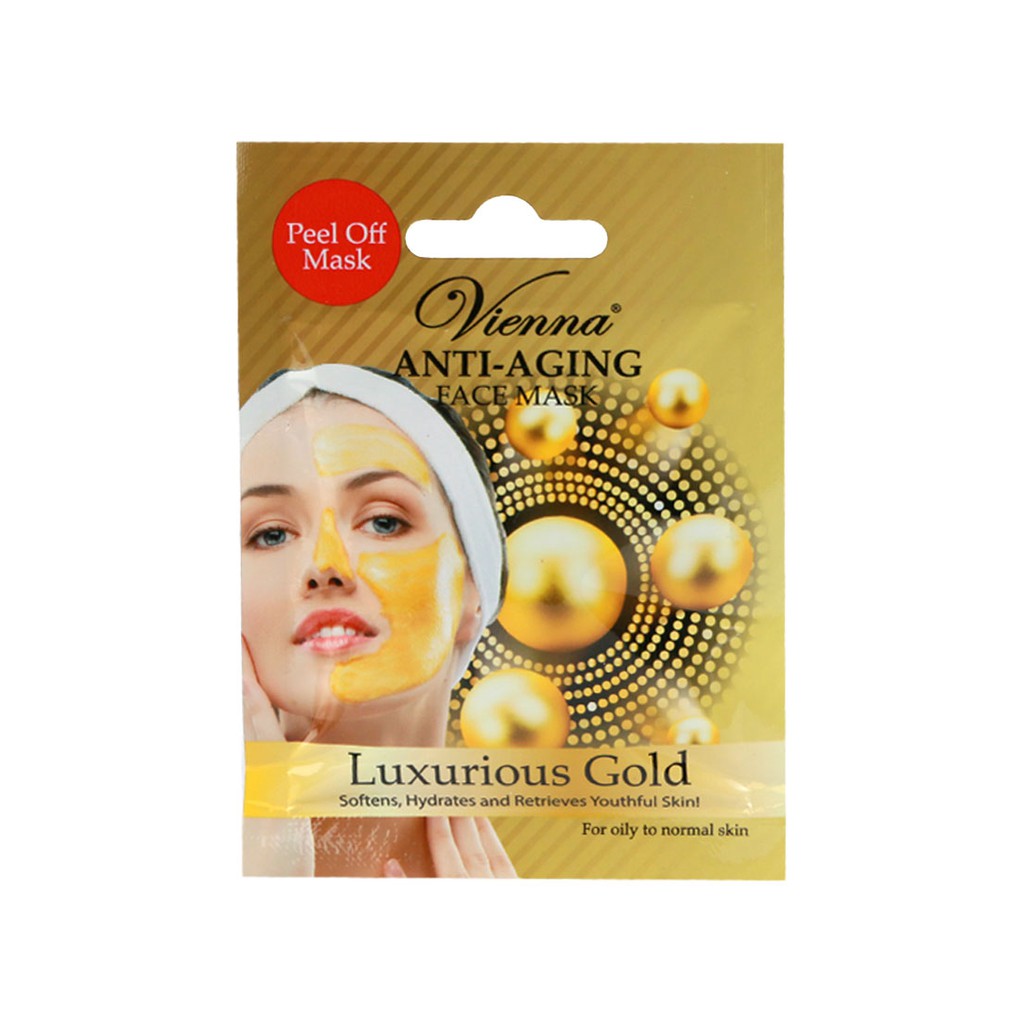 Vienna Whitening Face Mask Luxurious Gold 20 ml