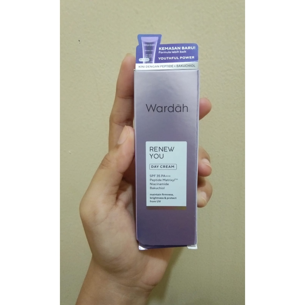 Wardah Renew You Day Cream SPF 35 PA+++ 15G