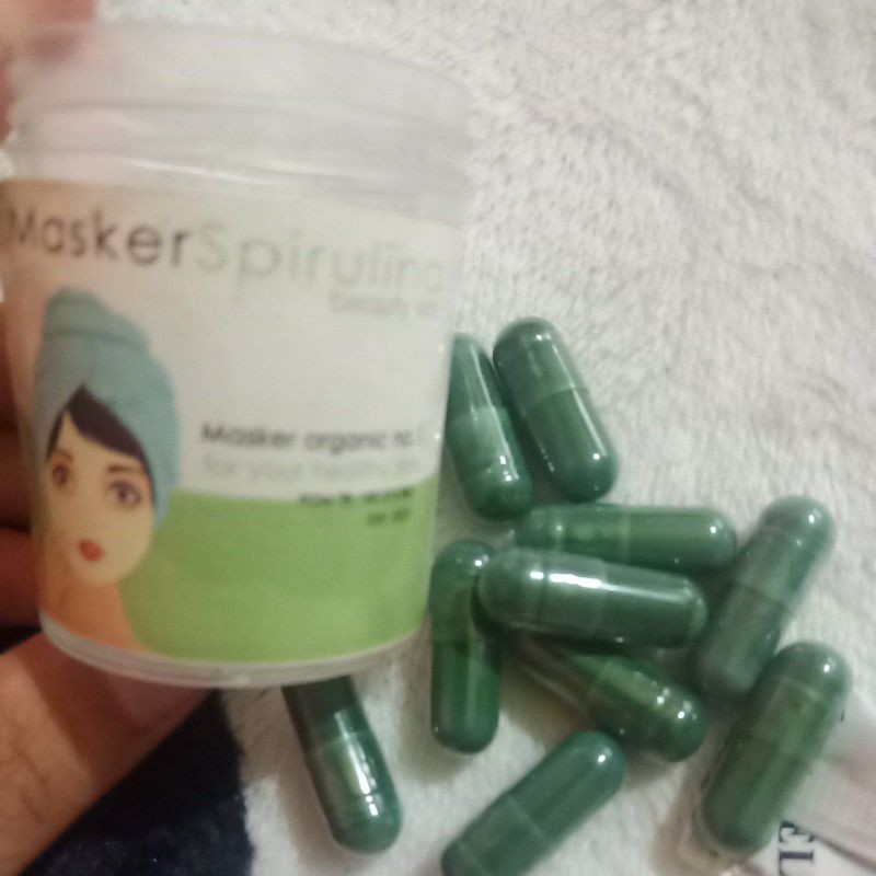 masker spirulina MBC