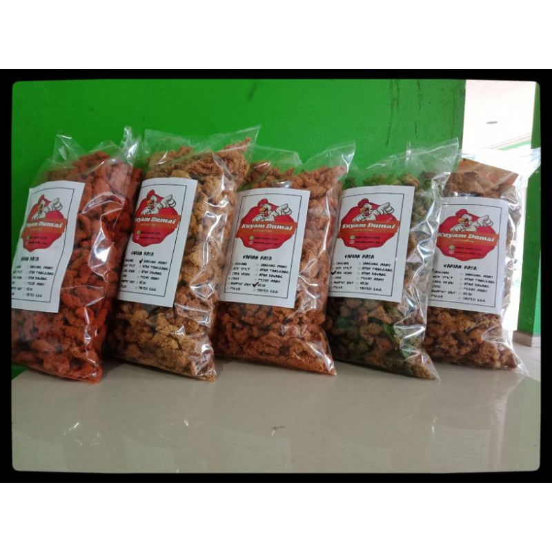 

1 kg kerupuk kuyam dumai "kerupuk kulit ayam crispy