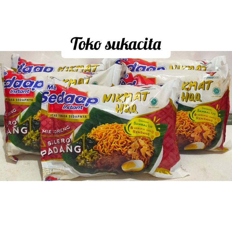 

Mie Sedaap Selero Padang . (5 Bungkus)