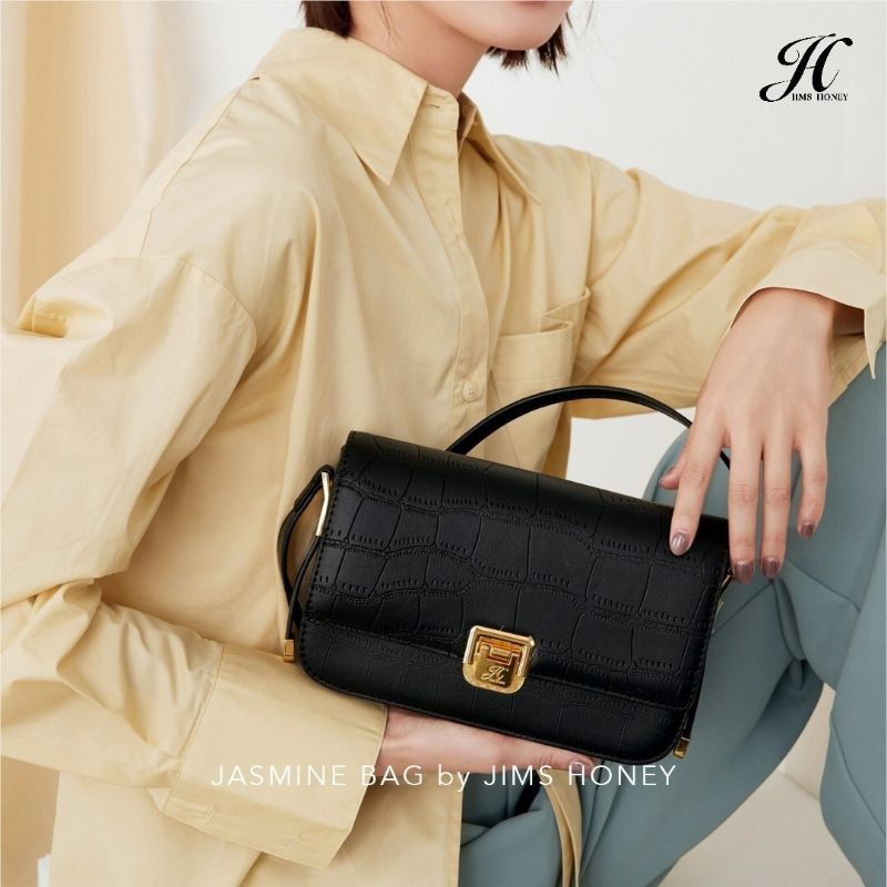 Jims Honey Jasmine Bag Jimshoney Original - Tas Selempang Wanita Trendi Murah Terbaru Mesenger Sling Bag Daily Party