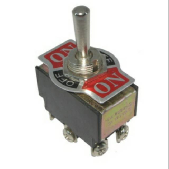 Saklar Togel / Toggle / TOGEL SWITCH 6PIN BESAR ON OFF ON