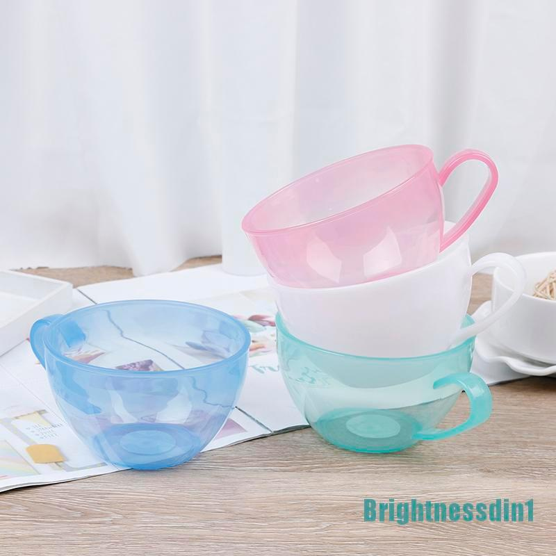 [Brightnessdin1]Colourful Plastic Kitchen Mixing Bowl for Baking &amp; Cooking 4 Colours