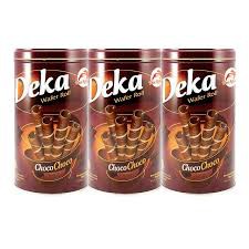 Deka Choco Choco Wafer Rolls Chocolate 360 gram