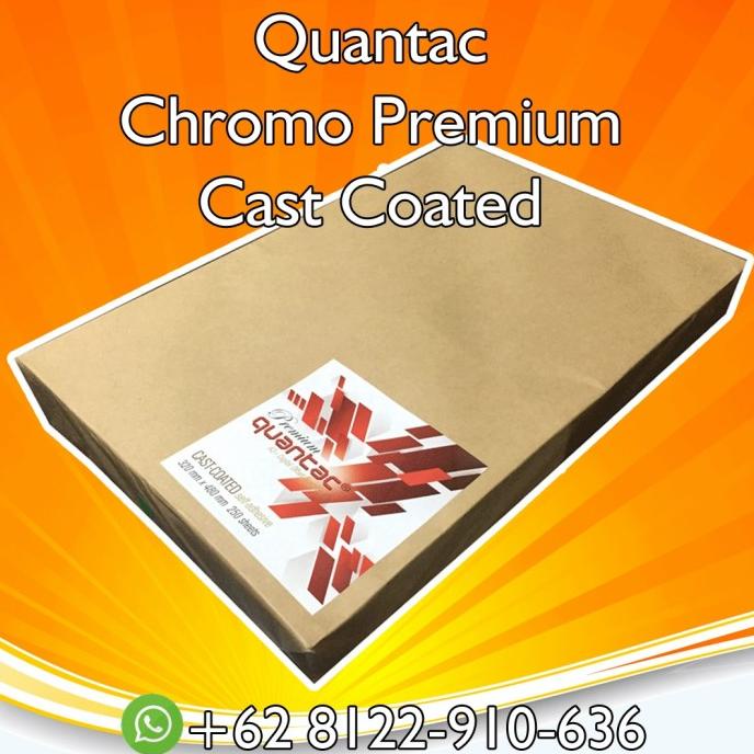 

READY STOCK Sticker Quantac Chromo PREMIUM Glossy A3+.