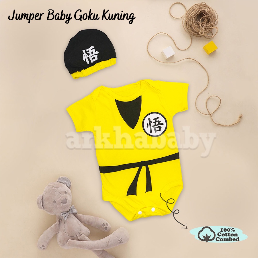 JUMPER BAYI BAJU BAYI GOKU /jumpsuit baby dragonball