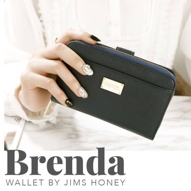 BRENDA WALLET JIMSHONEY  DOMPET WANITA Lipat ORI JH MURAH IMPORT