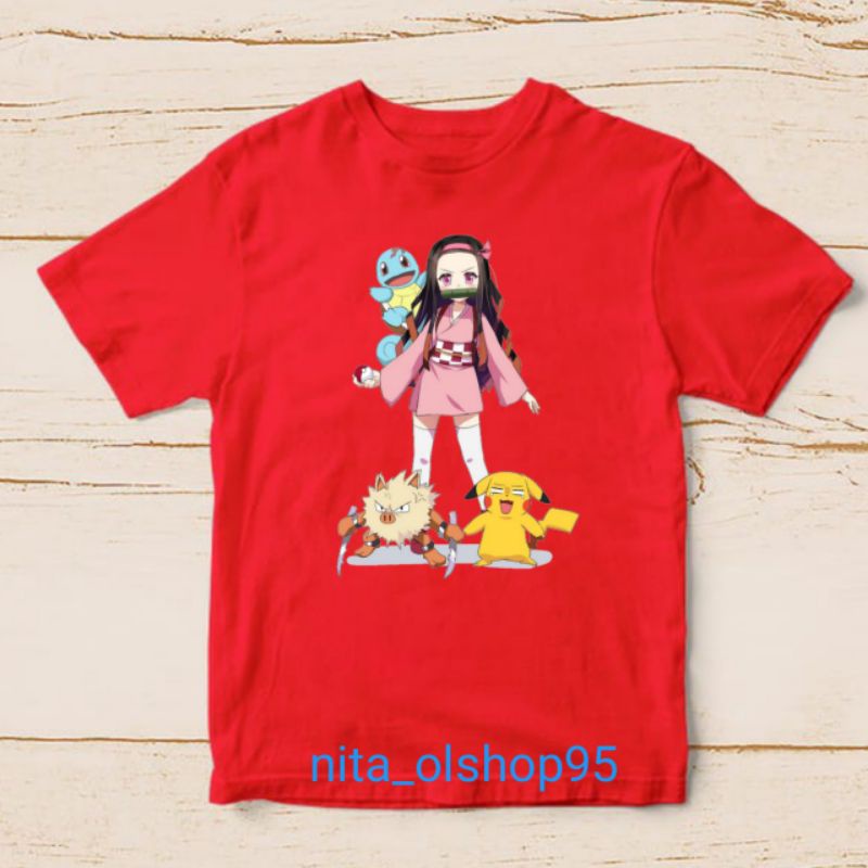 baju anak karakter pokemon anime terlaris