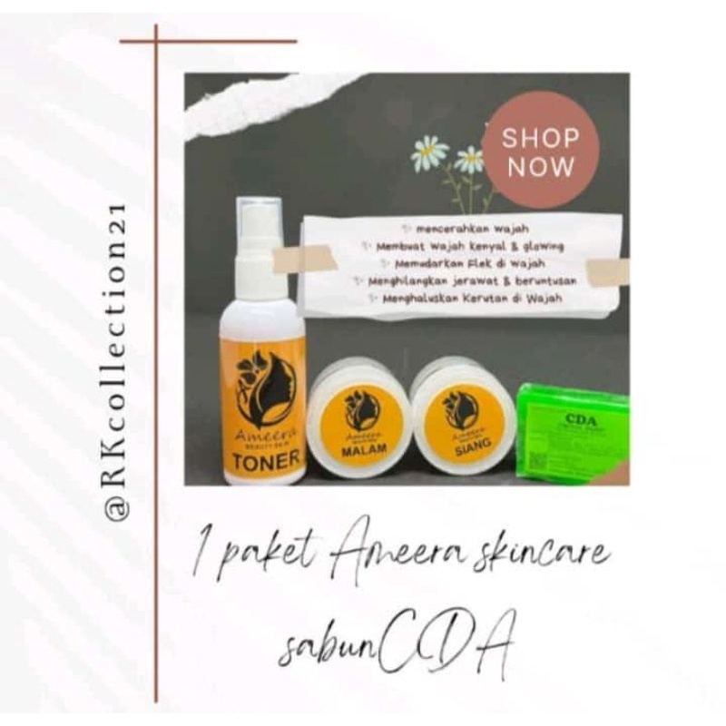 Ameera beauty skincare ORI