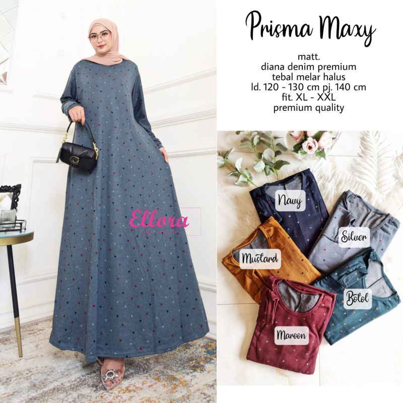 BAJU GAMIS MOTIF BATIK JUMBO LD120-130 ASTUTI 2