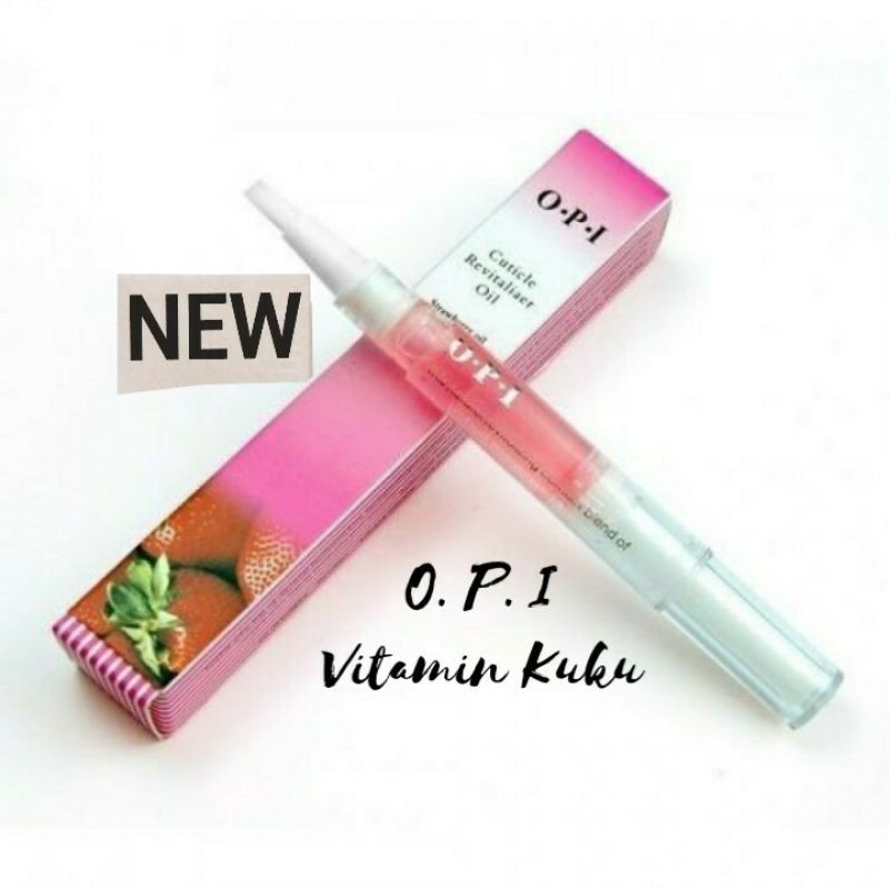 Vitamin Kuku Opi Opi Cuticle Oil Menicure Pedicure Nail Polish Shopee Indonesia