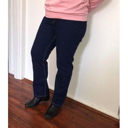 SALE CELANA JEANS WANITA | JEANS ANKO IMPORT ORIGINAL DARK NAVY STRETCH