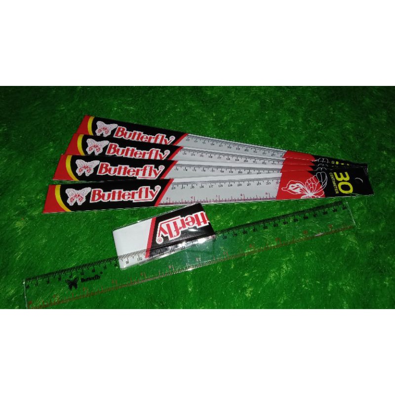 

Penggaris 30 cm merk butterflay