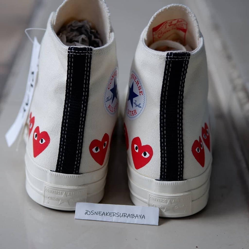 CDG x Converse Chuck Taylor 1970s Hi &quot;Multi Heart&quot; CT 70 CT 70s