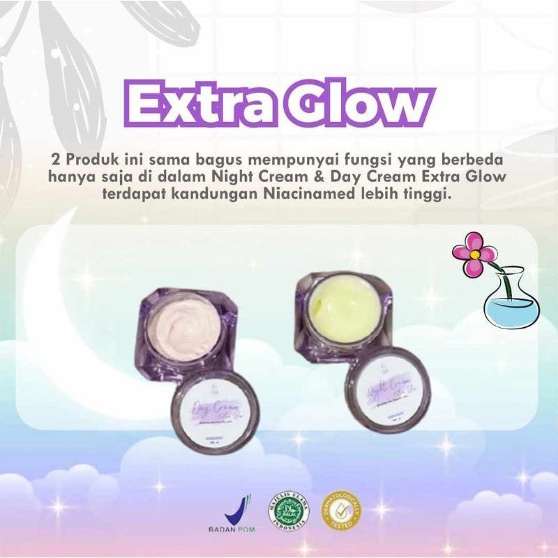 Nbs skincare ultimate &amp; extra glow cream pemutih bpom(free ongkir + gift)