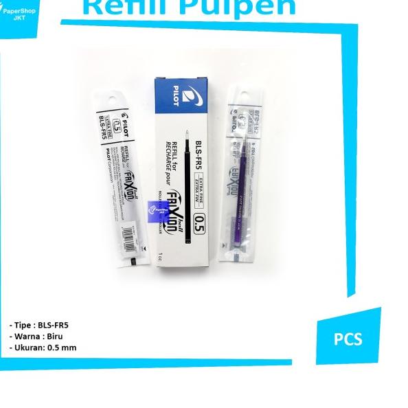

➥ GROSIR!!! Refill Isi Pulpen Frixion Pilot 0.5 UNGU / VIOLET ✩