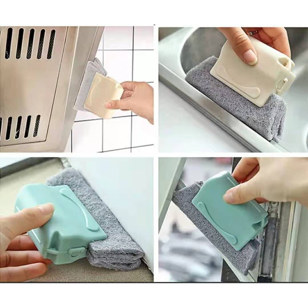 HARGAPROMO!!! Sikat Pembersih Celah Jendela Sikat Dapur Window Slot Cleaner