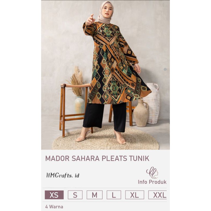 Sahara Pleats Tunik Heaven Lights