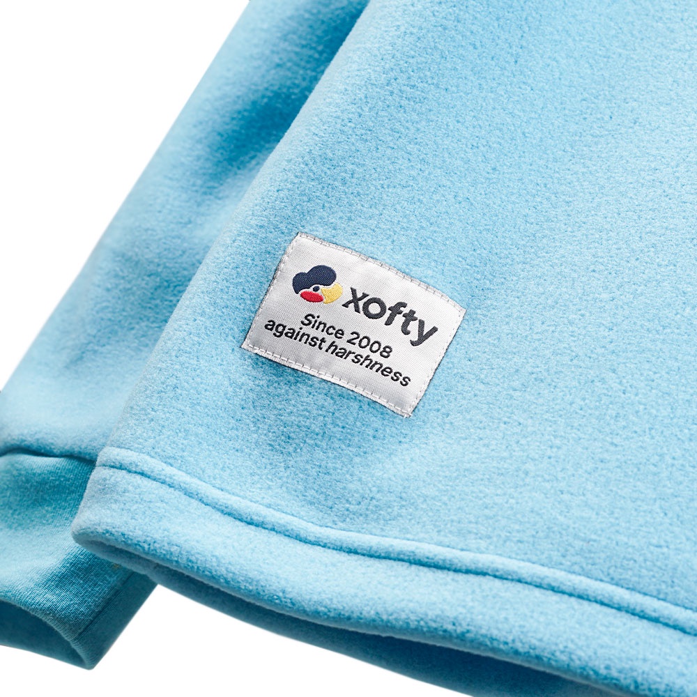 Xofty Valtari Polar Hoodie Sweater Blue Sky