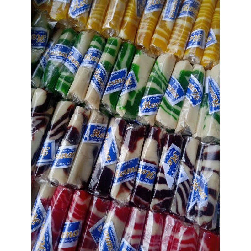 

dodol pelangi herma asli garut 1kg
