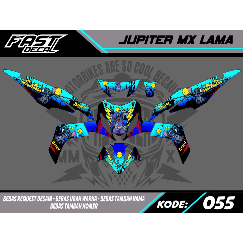 Decal jupiter mx lama 055