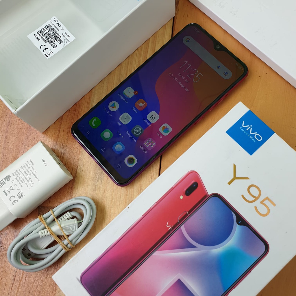 VIVO Y95 SECOND 4/32GB & 4/64GB HANDPHONE SECOND HP SEKEN HP BEKAS HP MURAH