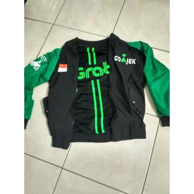 Promo jaket bolak balik grab gojek uber kombinasi Diskon