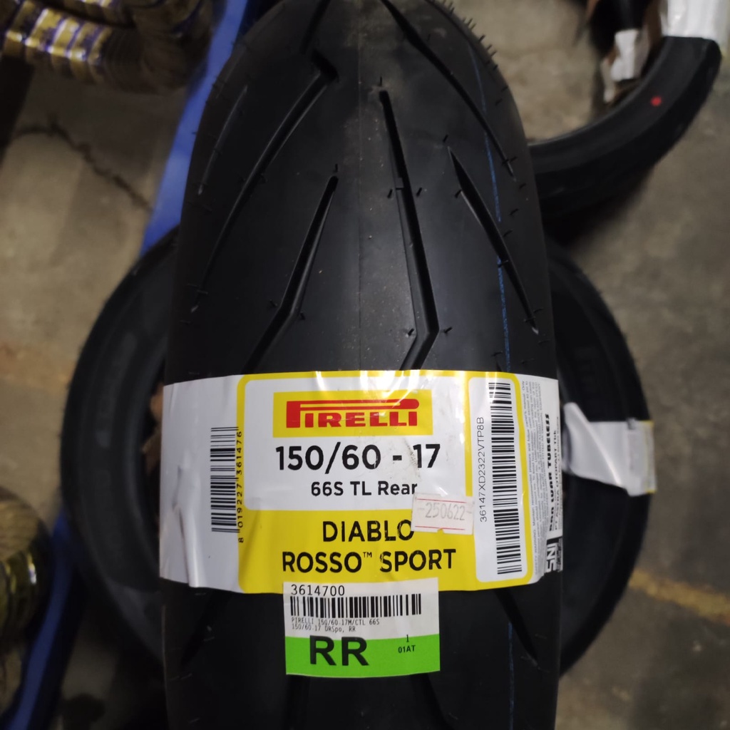 Ban motor sport Pirelli Diablo Rosso Sport 150 60 17 tubeless