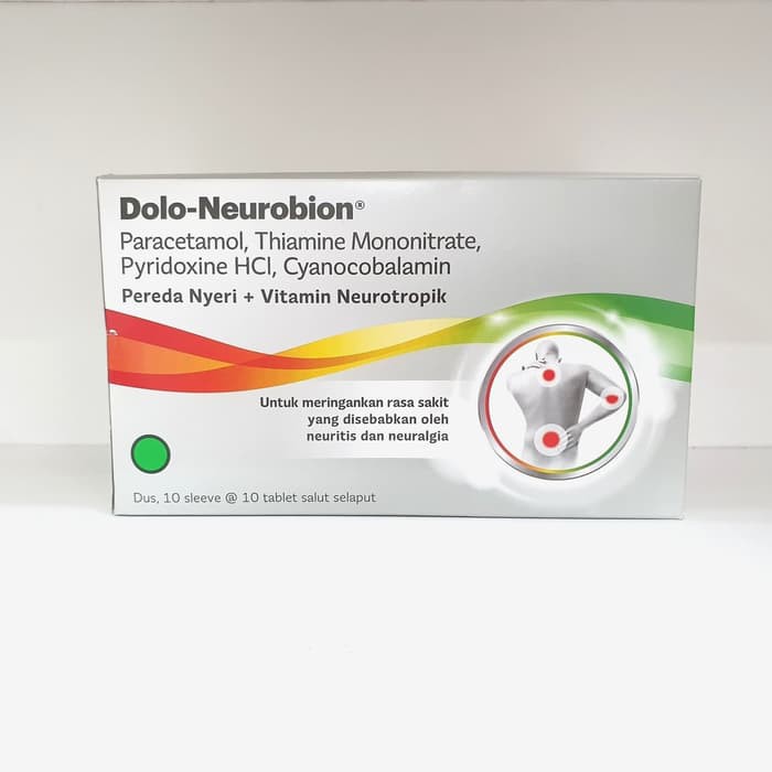 Dolo Neurobion Isi 10 Tablet Vitamin B Komplek Untuk Sendi Shopee Indonesia