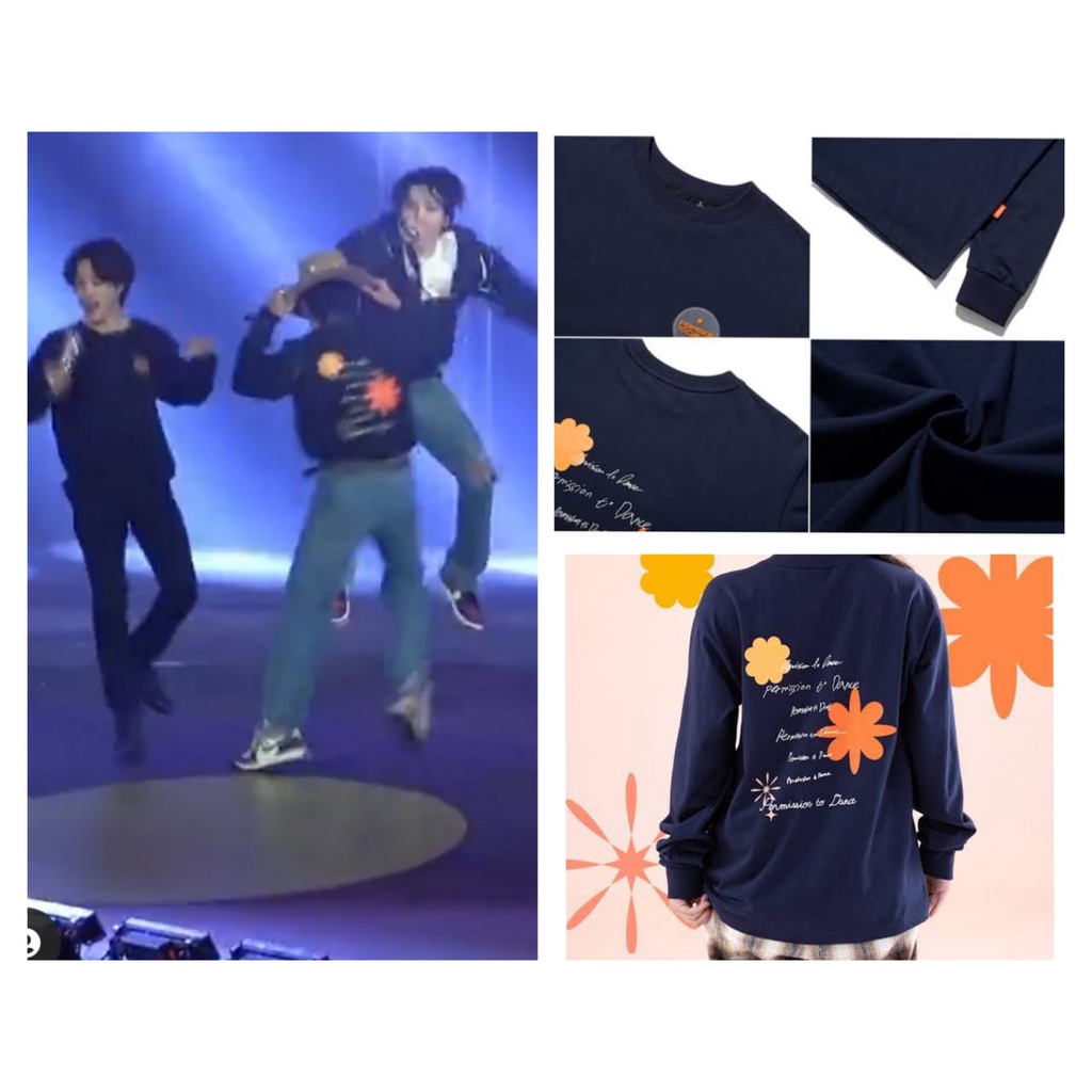Sweater Basic BTS Taehyung Permission To Dance Seoul Bunga