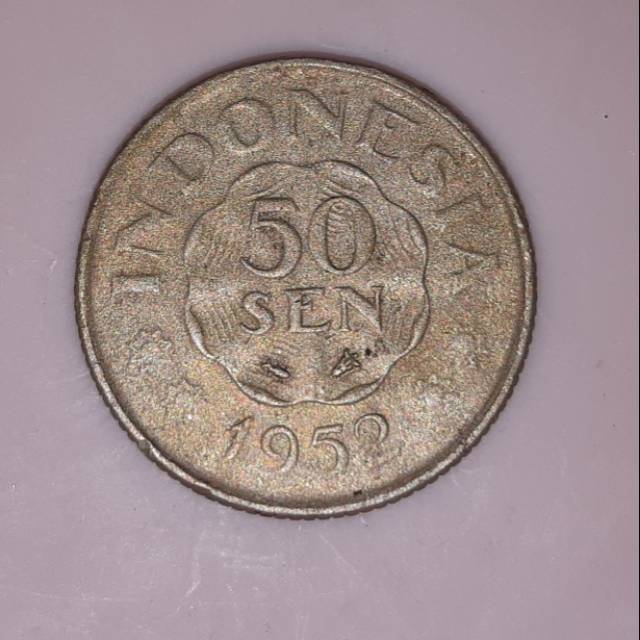 Uang koin 50 sen 1952