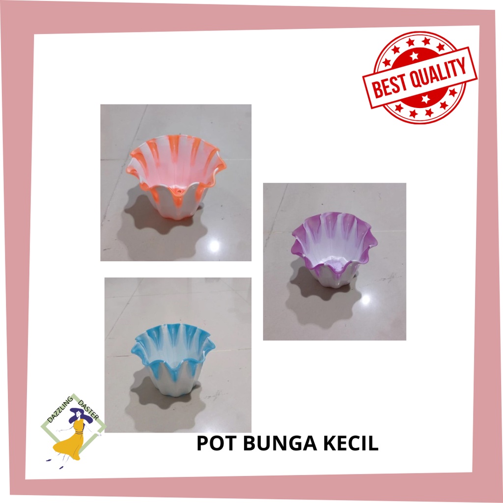 POT BUNGA PLASTIK KECIL