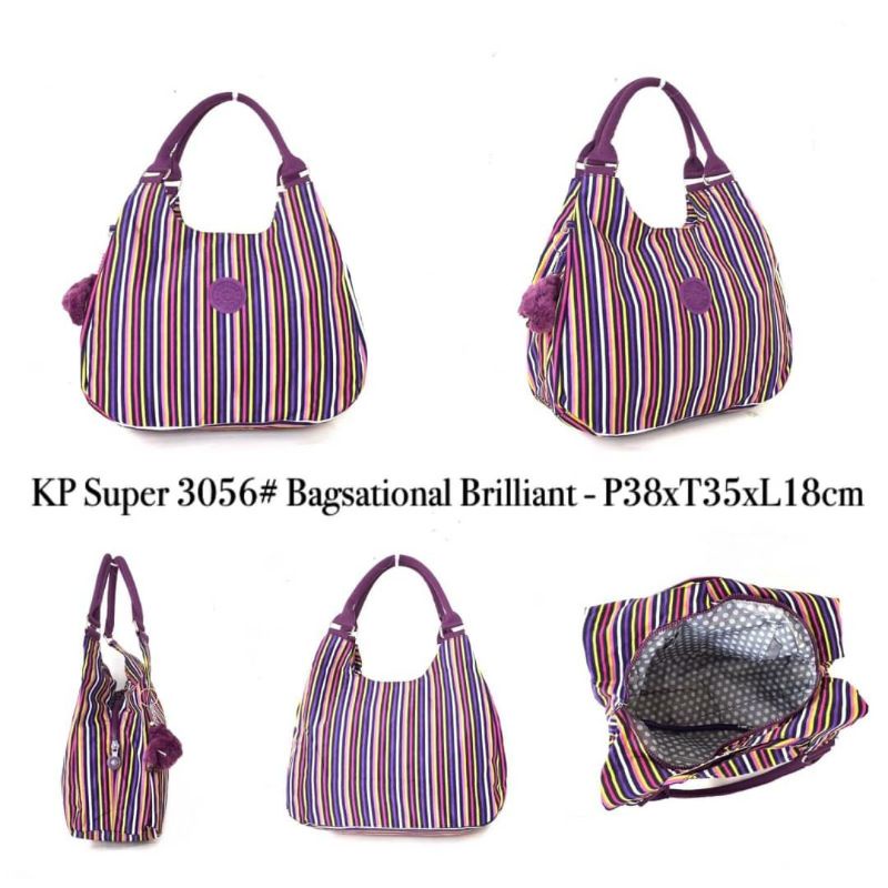 Tas wanita large kipling 3056 bagsational brilliant tote bag
