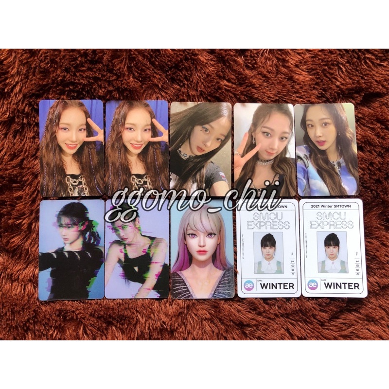 [Ready] aespa Karina Winter Giselle Ningning Hallucination Quest Synk Dive POS Digipack Case savage 