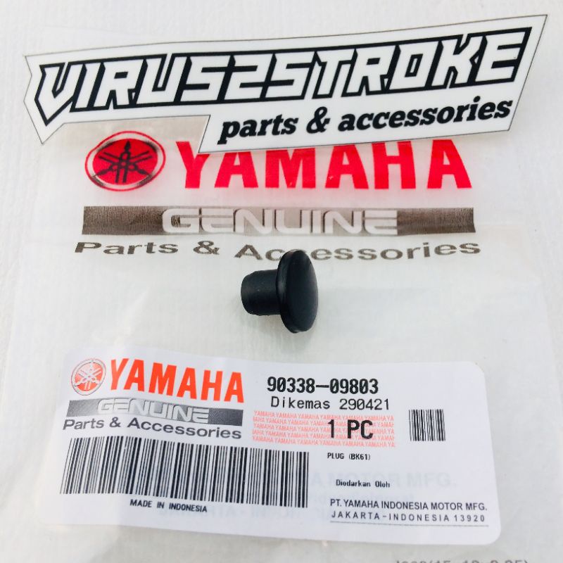 Karet Tutup Lubang Spion Yamaha F1ZR FIZR F1Z FIZ R Force 1 RX King R25 dll Universal Semua Motor Original YGP 90338-09803-1