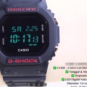 ✅Viral Banget❤ CASIO G-SHOCK Jam Tangan Persegi DW-5600 Series Watch DW-5600SKE-7PR Fashion Olahraga