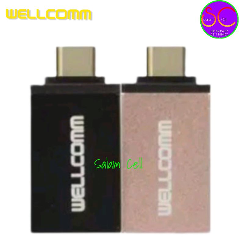 OTG Usb WELLCOMM Cocok Untuk Semua Type HP Original