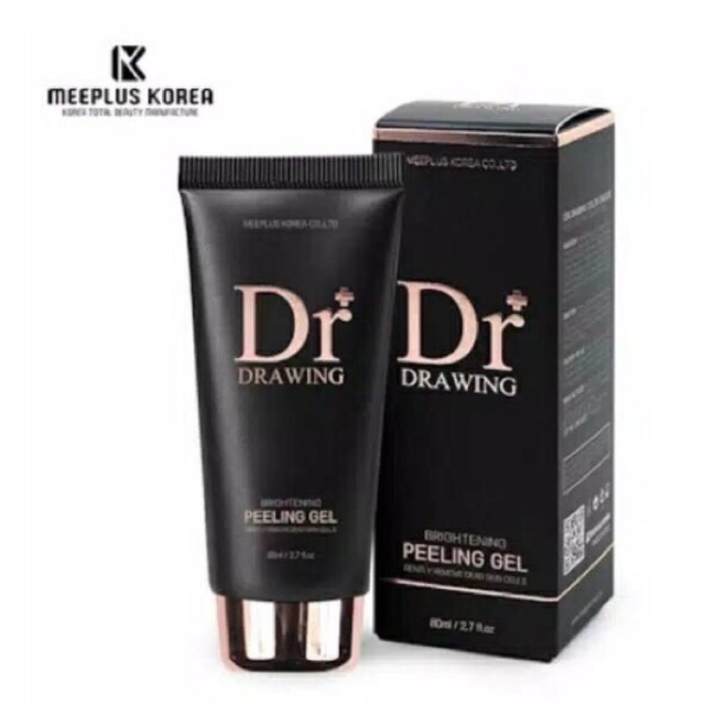 Dr Drawing Peeling Gel untuk Facial dan Pengelupas Kulit Wajah dan Alis NEW 80ML