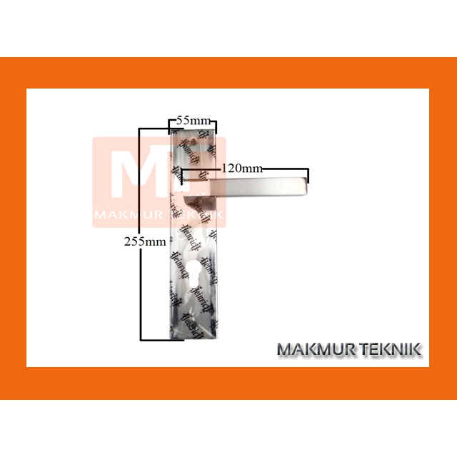 Kunci Pintu Set -  Body Kunci Pintu -   Lock Set  HEINRICH Type Lexus