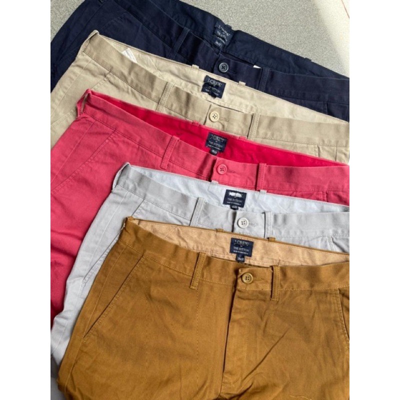 J.cr*w basic chino pants men