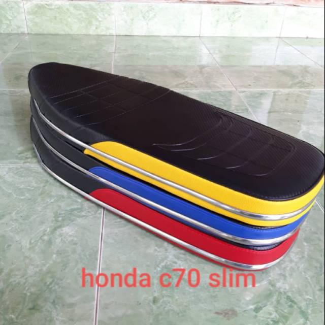 Jok motor HONDA C70 slim ,Honda pitung