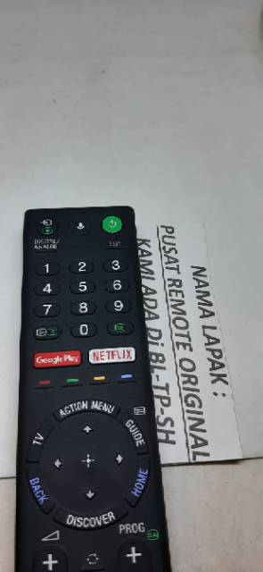 REMOTE REMOT SMART TV SONY LED RMF-TX200P ORIGINAL ASLI