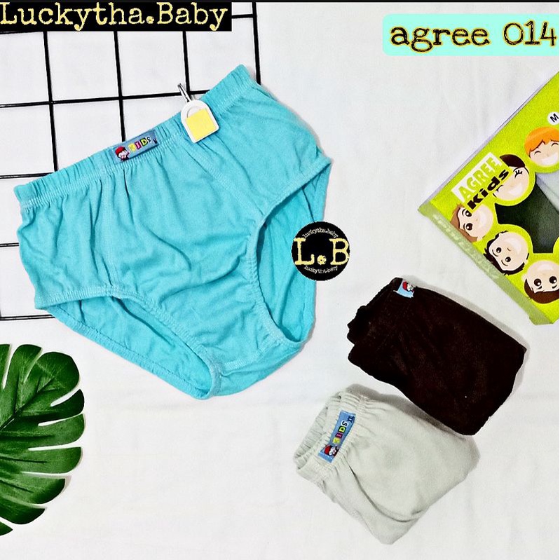 1box_AGREE KIDS AK 014 celana dalam anak polos / CD anak agree/ underwear kid agree