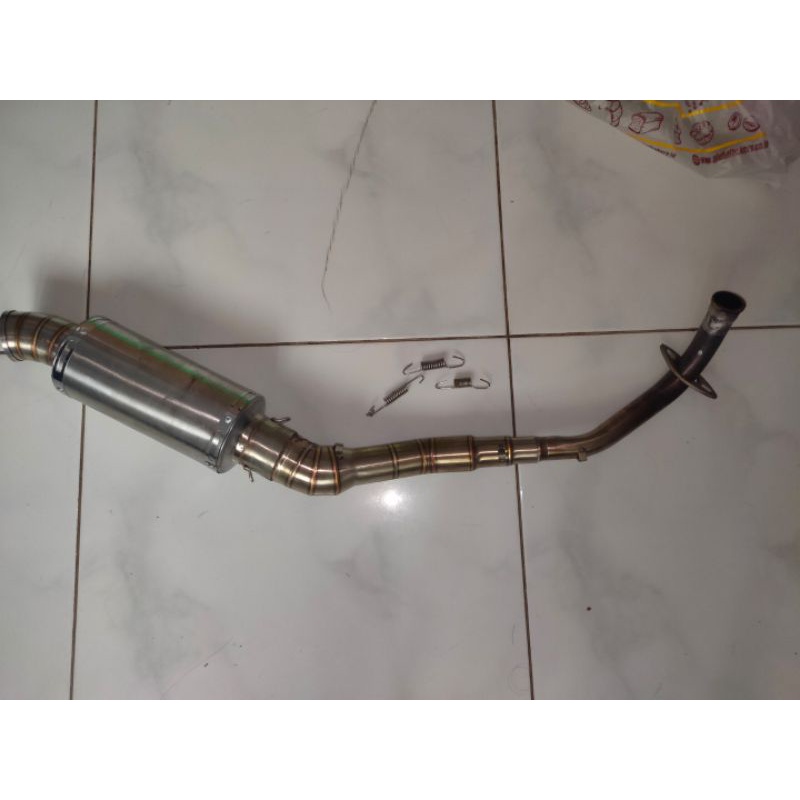 leheran knalpot aerox connected 155