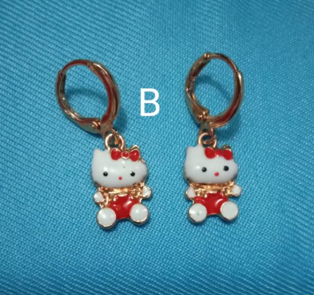 Anting anak anak xuping minimal beli 2 pc yah