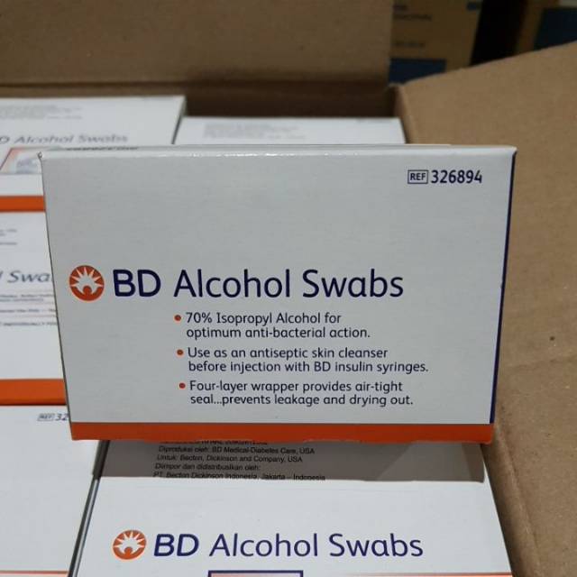 Alkohol Swab BD / BD Alkohol Swab / Tissue Alkohol