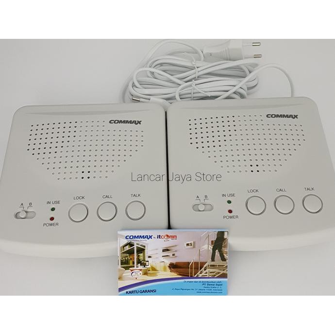 Intercom / Interphone Commax Wireless Wi-2B Putih
