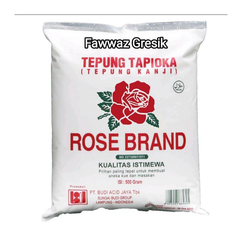 TEPUNG TAPIOKA Kanji RoseBrand ROSE BRAND 500gr - Tepung Kanji 500 gr