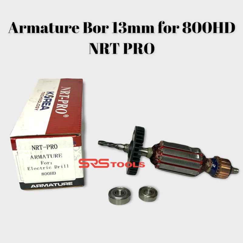 NRT PRO Armature Mesin Bor Tangan 13 mm / Angker Bor Listrik 13mm 800HD